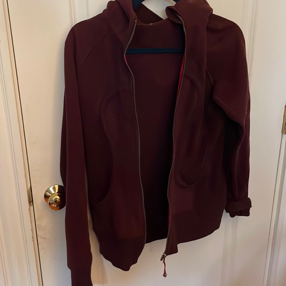 No tag used condition dark purple lululemon scuba hoodie